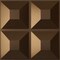 Ekena Millwork 11 7/8in. W x 11 7/8in. H Swindon EnduraWall Decorative 3D Wall Panel Covers 0.98 Sq. Ft. WP12X12SWCAB - alternate 1